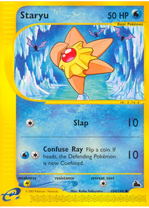 Staryu - Reverse Holo