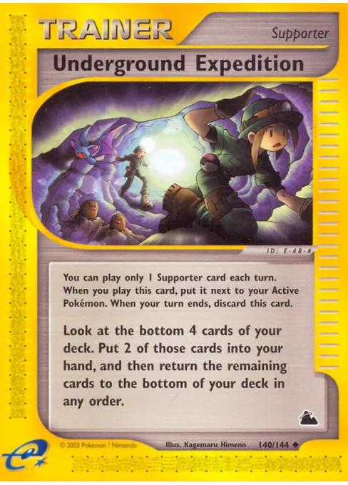 Underground Expedition - Reverse Holo