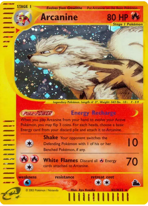 Arcanine - Reverse Holo