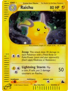 Raichu - Reverse Holo