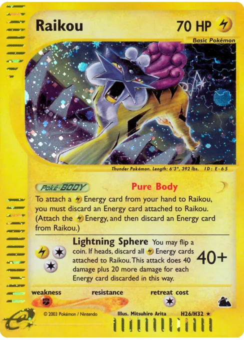Raikou - Reverse Holo