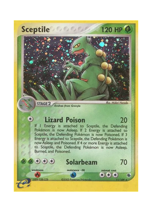 Sceptile - Reverse Holo