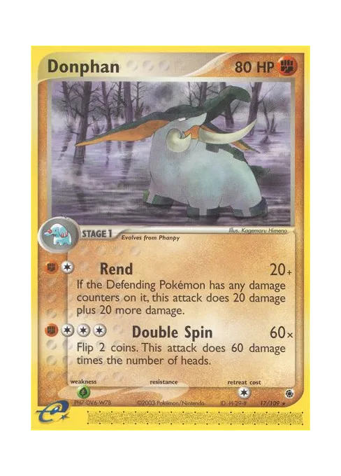 Donphan - Reverse Holo