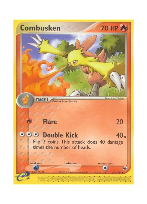 Combusken - Reverse Holo