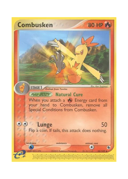 Combusken - Reverse Holo