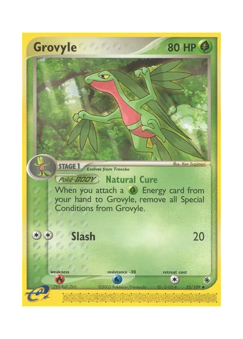 Grovyle - Reverse Holo
