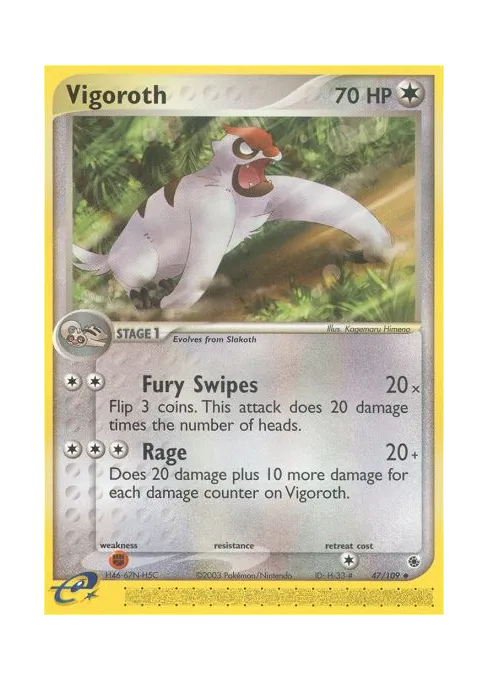 Vigoroth - Reverse Holo