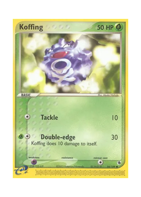 Koffing - Reverse Holo