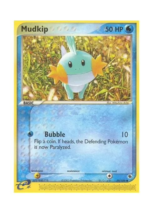 Mudkip - Reverse Holo