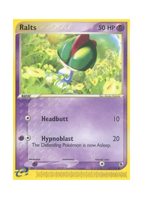 Ralts - Reverse Holo