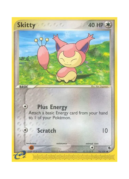 Skitty - Reverse Holo