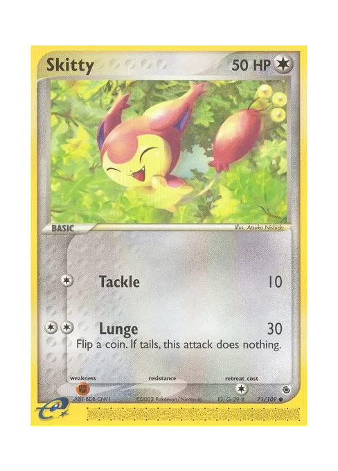 Skitty - Reverse Holo