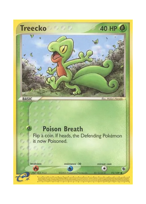 Treecko - Reverse Holo