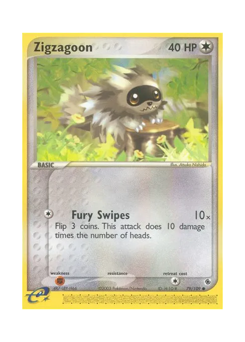 Zigzagoon - Reverse Holo