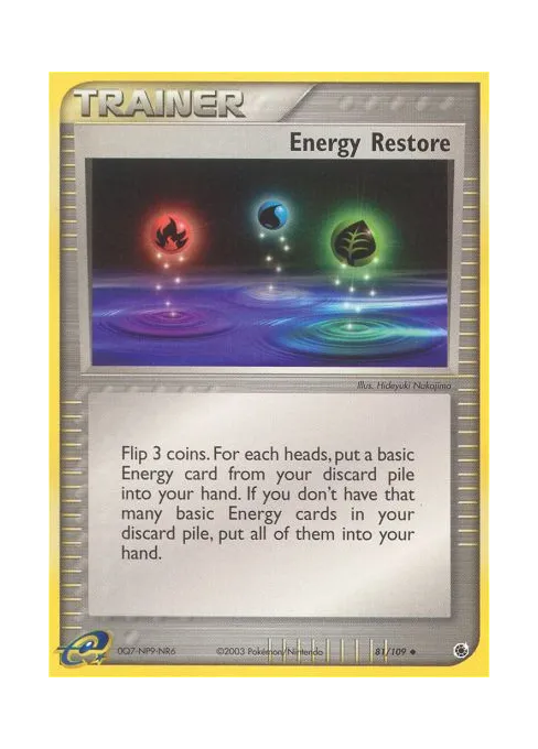 Energy Restore - Reverse Holo