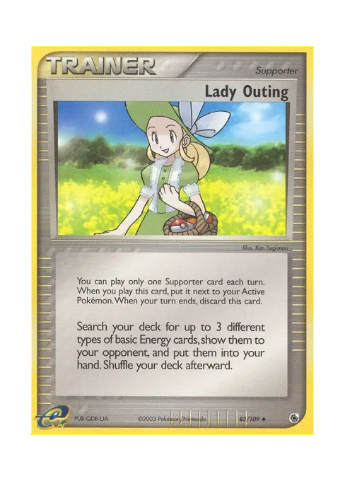 Lady Outing - Reverse Holo