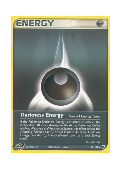 Darkness Energy - Reverse Holo
