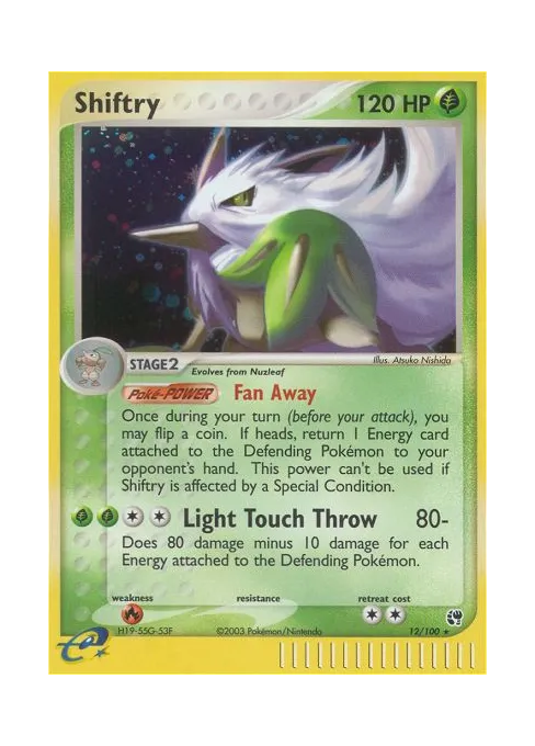 Shiftry - Reverse Holo