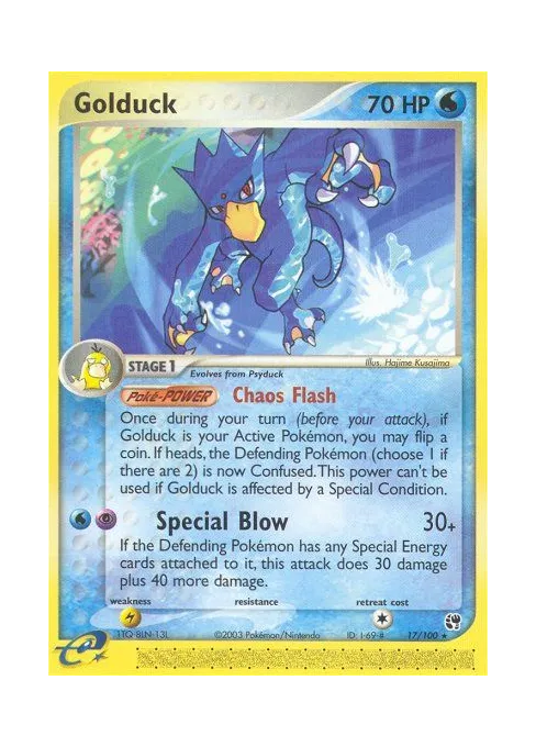 Golduck - Reverse Holo