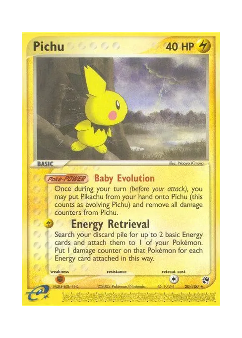 Pichu - Reverse Holo
