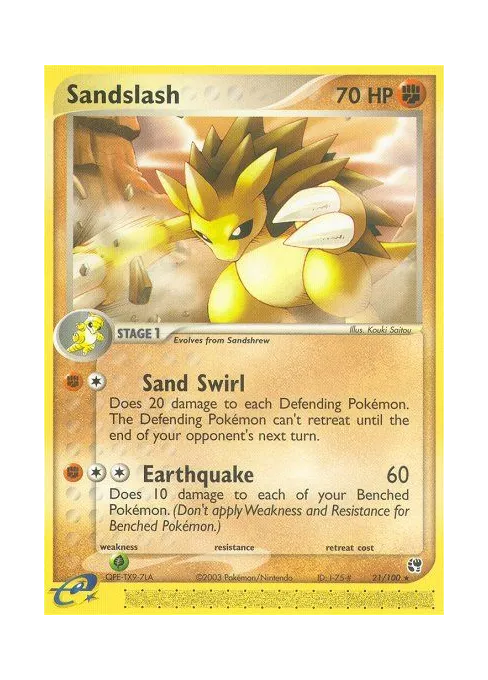 Sandslash - Reverse Holo