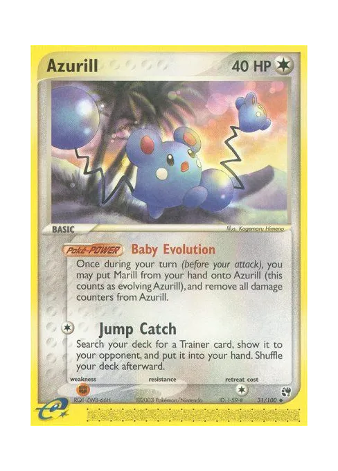 Azurill - Reverse Holo