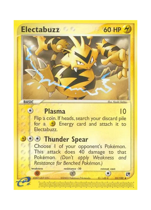 Electabuzz - Reverse Holo