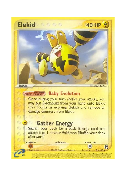 Elekid - Reverse Holo