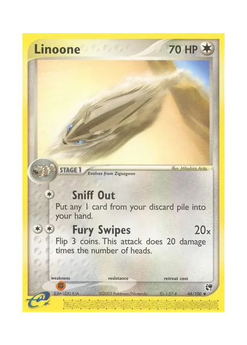 Linoone - Reverse Holo