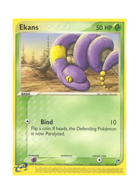Ekans - Reverse Holo