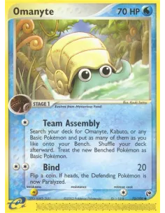 Omanyte - Reverse Holo