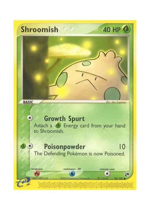 Shroomish - Reverse Holo