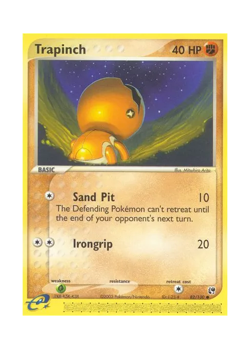 Trapinch - Reverse Holo
