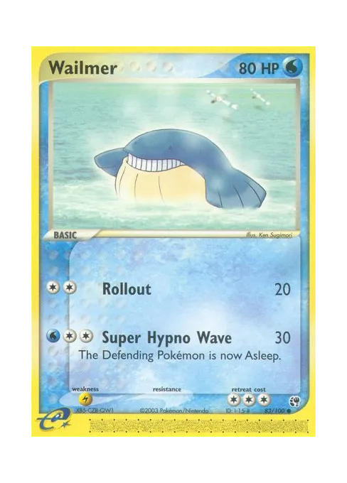 Wailmer - Reverse Holo