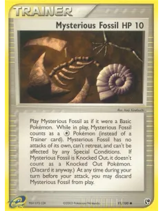 Mysterious Fossil - Reverse Holo