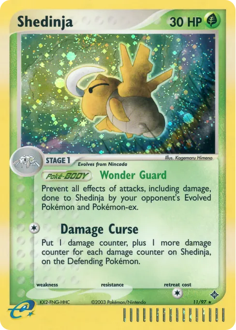 Shedinja - Reverse Holo