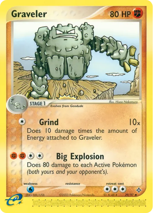 Graveler - Reverse Holo