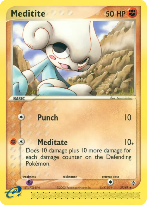 Meditite - Reverse Holo