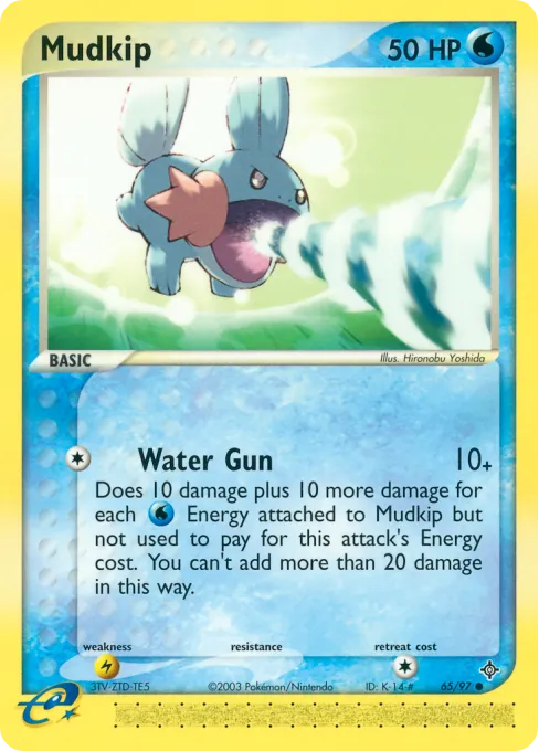 Mudkip - Reverse Holo
