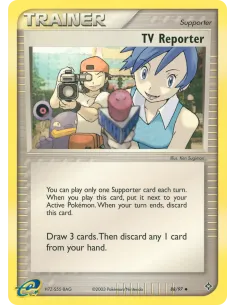 TV Reporter - Reverse Holo