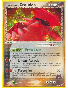 Team Magma's Groudon - Reverse Holo