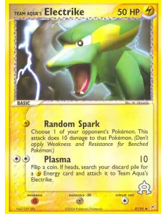 Team Aqua's Electrike - Reverse Holo