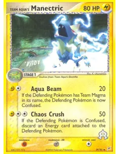 Team Aqua's Manectric - Reverse Holo