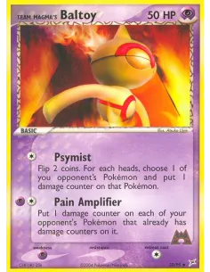 Team Magma's Baltoy - Reverse Holo