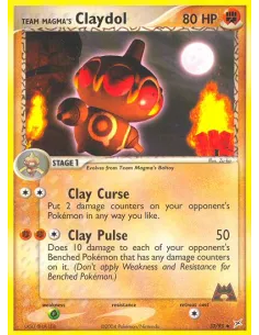 Team Magma's Claydol - Reverse Holo