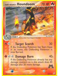 Team Magma's Houndoom - Reverse Holo