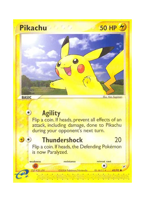 Pikachu - Reverse Holo