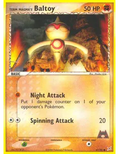 Team Magma's Baltoy - Reverse Holo