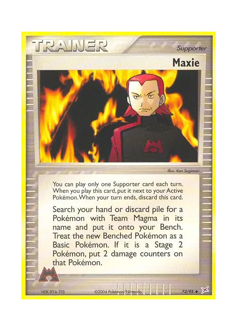 Maxie - Reverse Holo