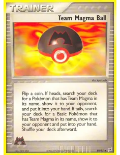 Team Magma Ball - Reverse Holo